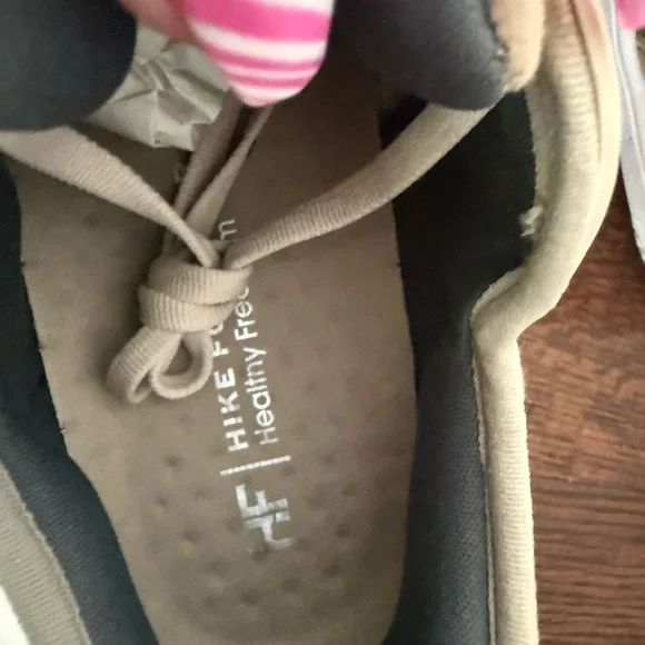 Hike footwear Women's Beige Sneakers Zero Drop Sole size 9/9.5 - Picture 6 of 16
